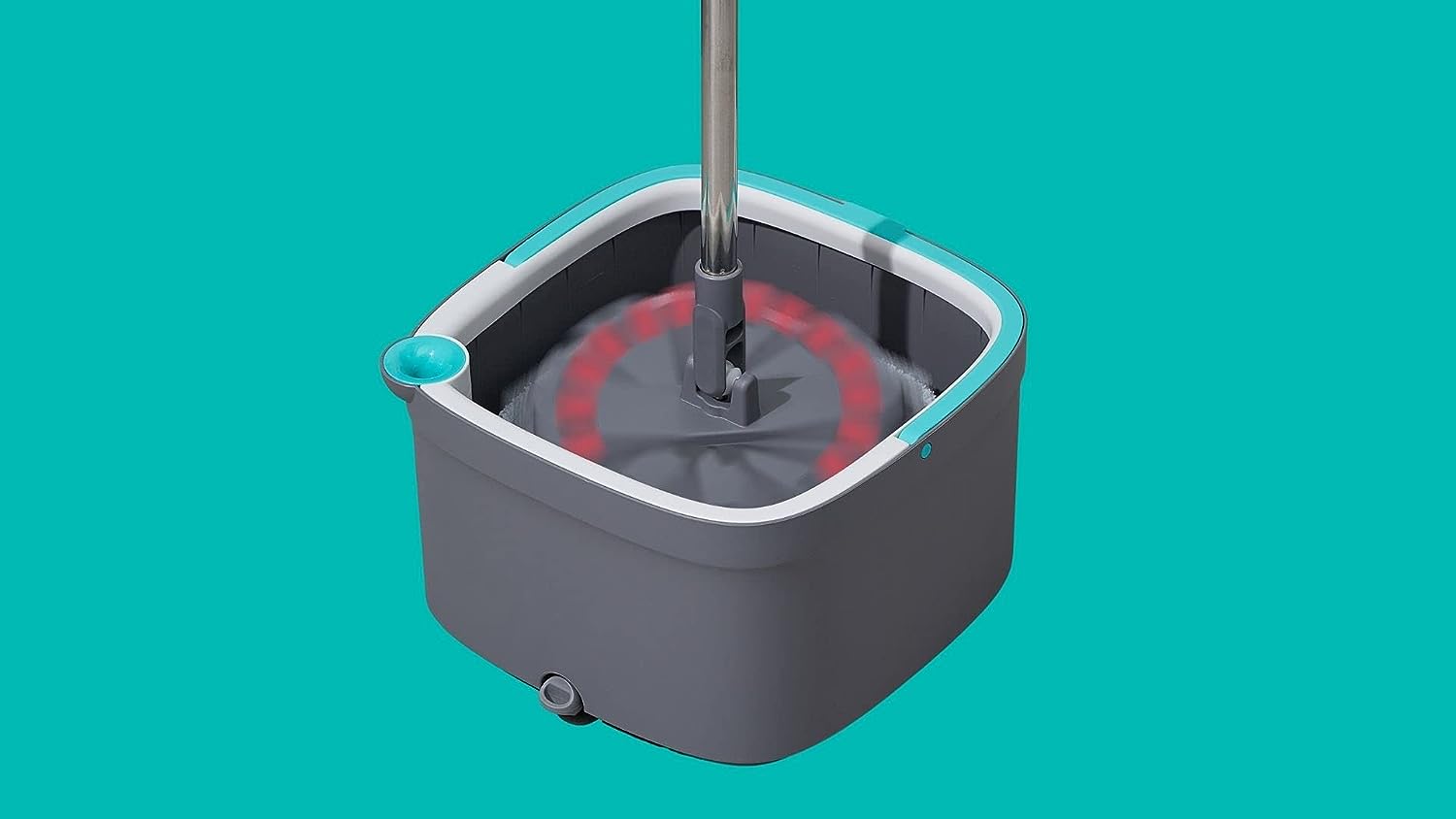 Mop and Bucket, Spin Mop, Dual Compartment Mop Bucket, Cleaning Mop -2 Machine Washable Mop Pads Mop and Bucket, Spin Mop, Dual Compartment Mop Bucket, Cleaning Mop -2 Machine Washable Mop Pads